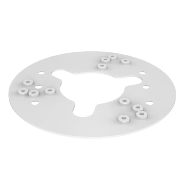 AVYCON AVM-ADPLT-5SD Adaptor Plate for Single Double 5" Octagon