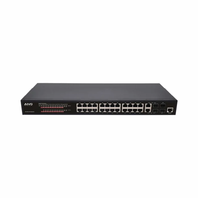 AVYCON AVN-M28-2P2E24W450G 24 Port L2+ Full Managed Gigabit POE Switch