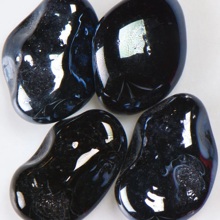 Iridescent Jelly Bean Glass - Medium Size