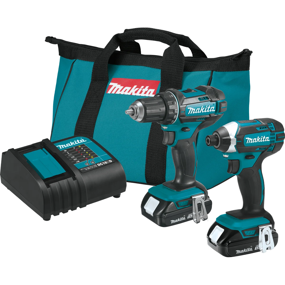 MAKITA 18V LXT® Compact 2 PC. Combo Kit