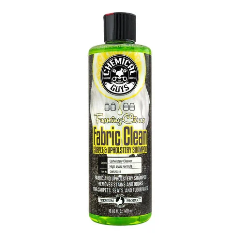 Foaming Citrus Fabric Clean Carpet & Upholstery Shampoo 16oz
