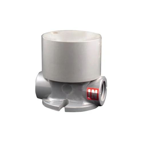 Simtech DDV 402 4 002 1/4" PP/FPM Direct Operating Valve, Threaded