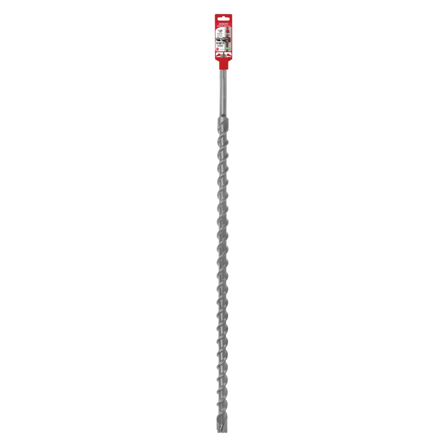 Diablo DMAMX1280 1-1/8 Inch x 31 Inch x 36 Inch Rebar Demon SDS-Max 4-Cutter Carbide-Tipped Hammer Drill Bit