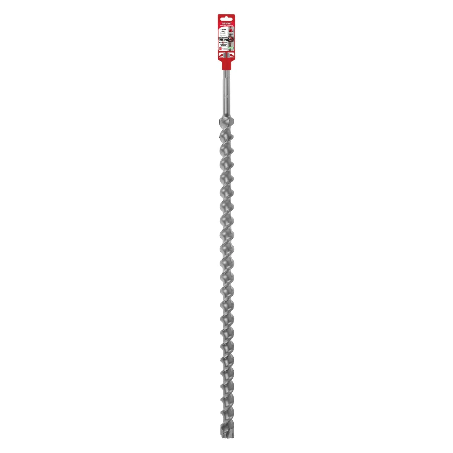 Diablo DMAMX1350 1-3/8 Inch x 31 Inch x 36 Inch Rebar Demon SDS-Max 4-Cutter Carbide-Tipped Hammer Drill Bit