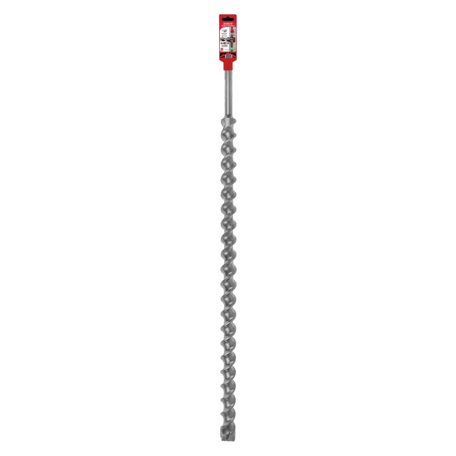 Diablo DMAMX1380 1-1/2 Inch x 31 Inch x 36 Inch Rebar Demon SDS-Max 4-Cutter Carbide-Tipped Hammer Drill Bit