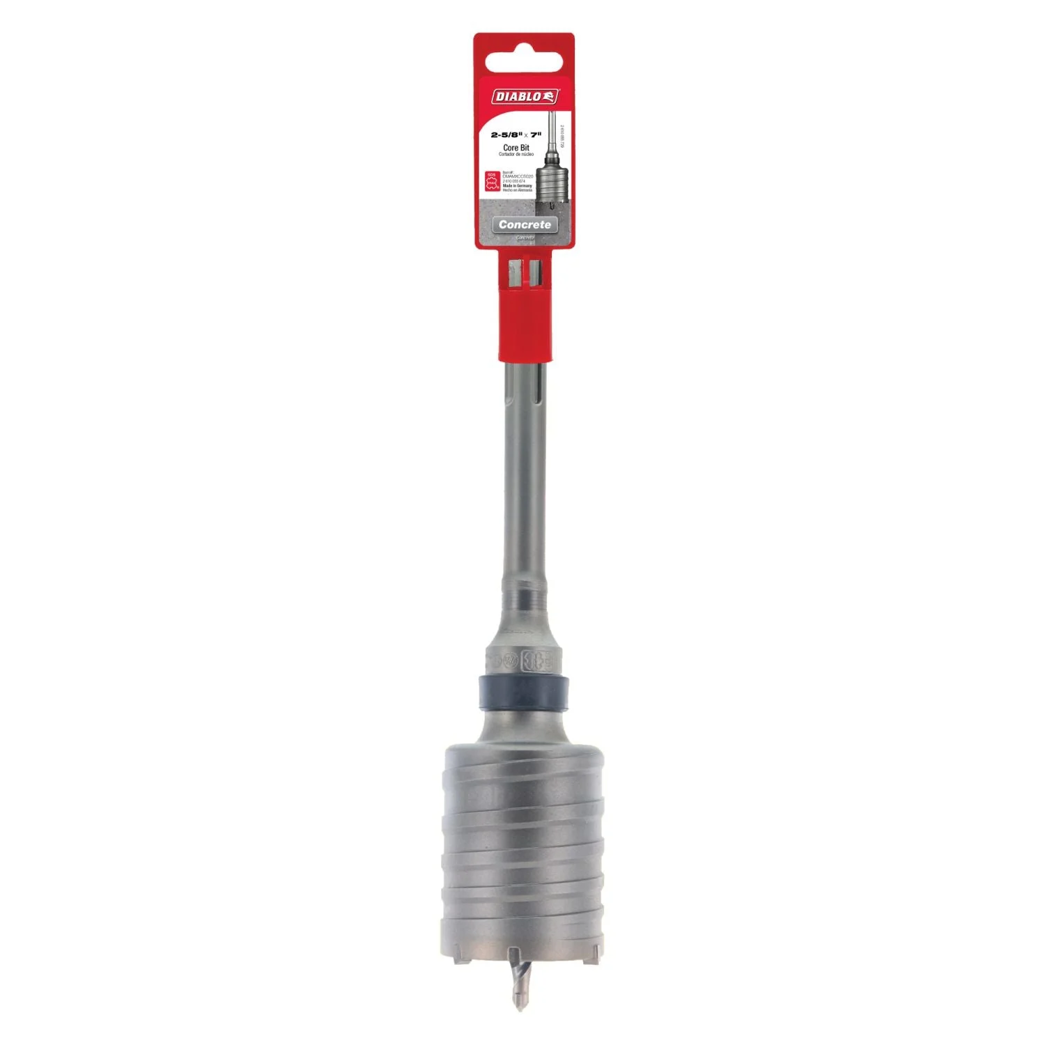 Diablo DMAMXCC5020 2-5/8 Inch x 7 Inch SDS-Max Carbide Tipped Core Bit