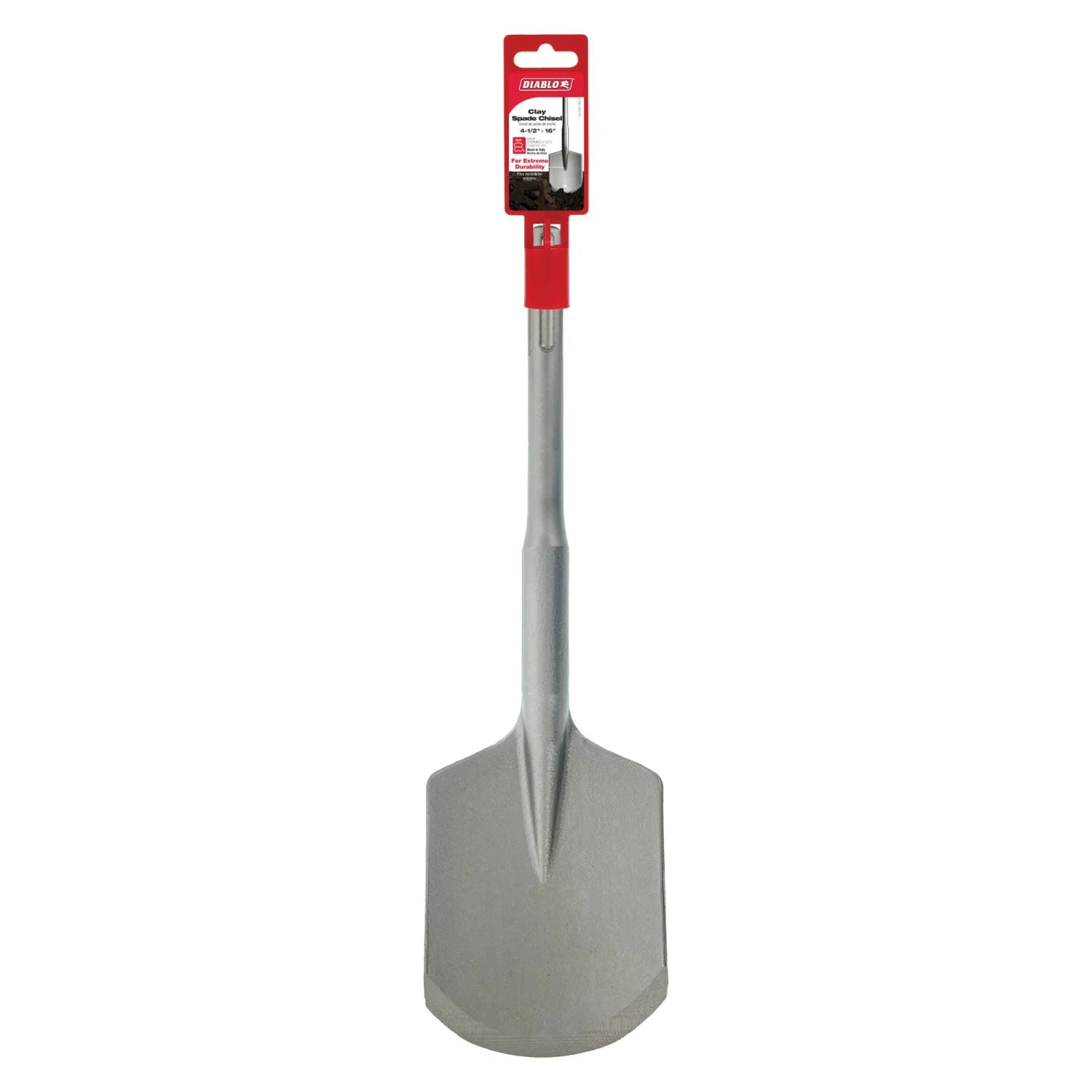 Diablo DMAMXCH1010 4.5 Inch x 17 Inch SDS-Max Clay Spade