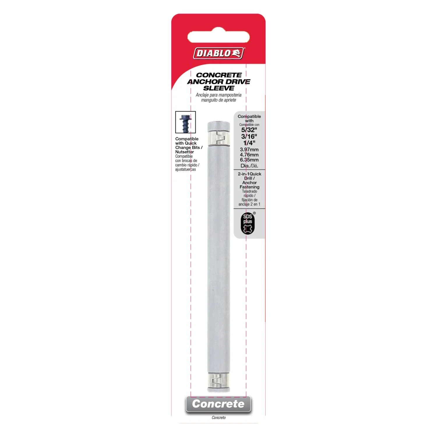 Diablo DMAPL2960 SDS-Plus Concrete Anchor Drive Sleeve