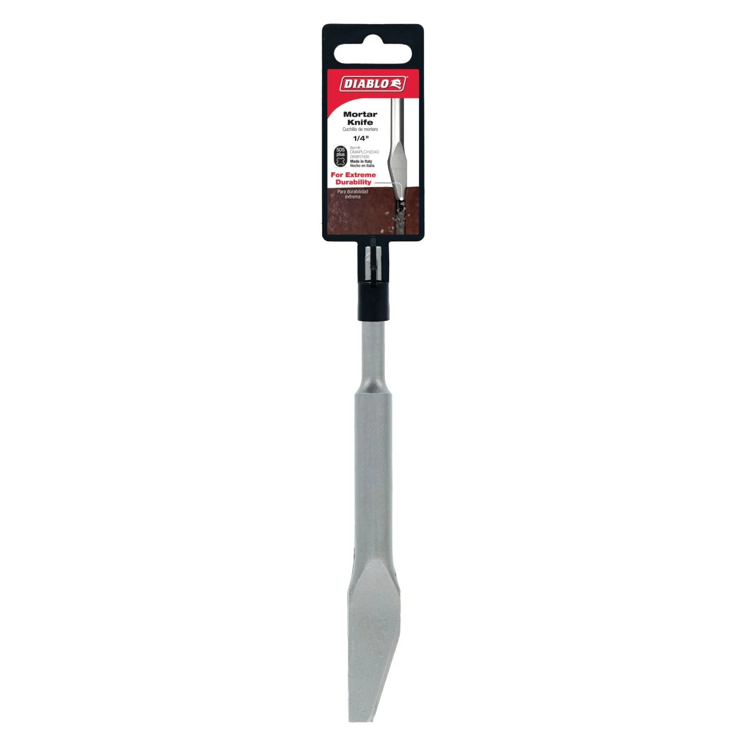 Diablo DMAPLCH2040 1/4 Inch SDS-Plus Mortar Knife