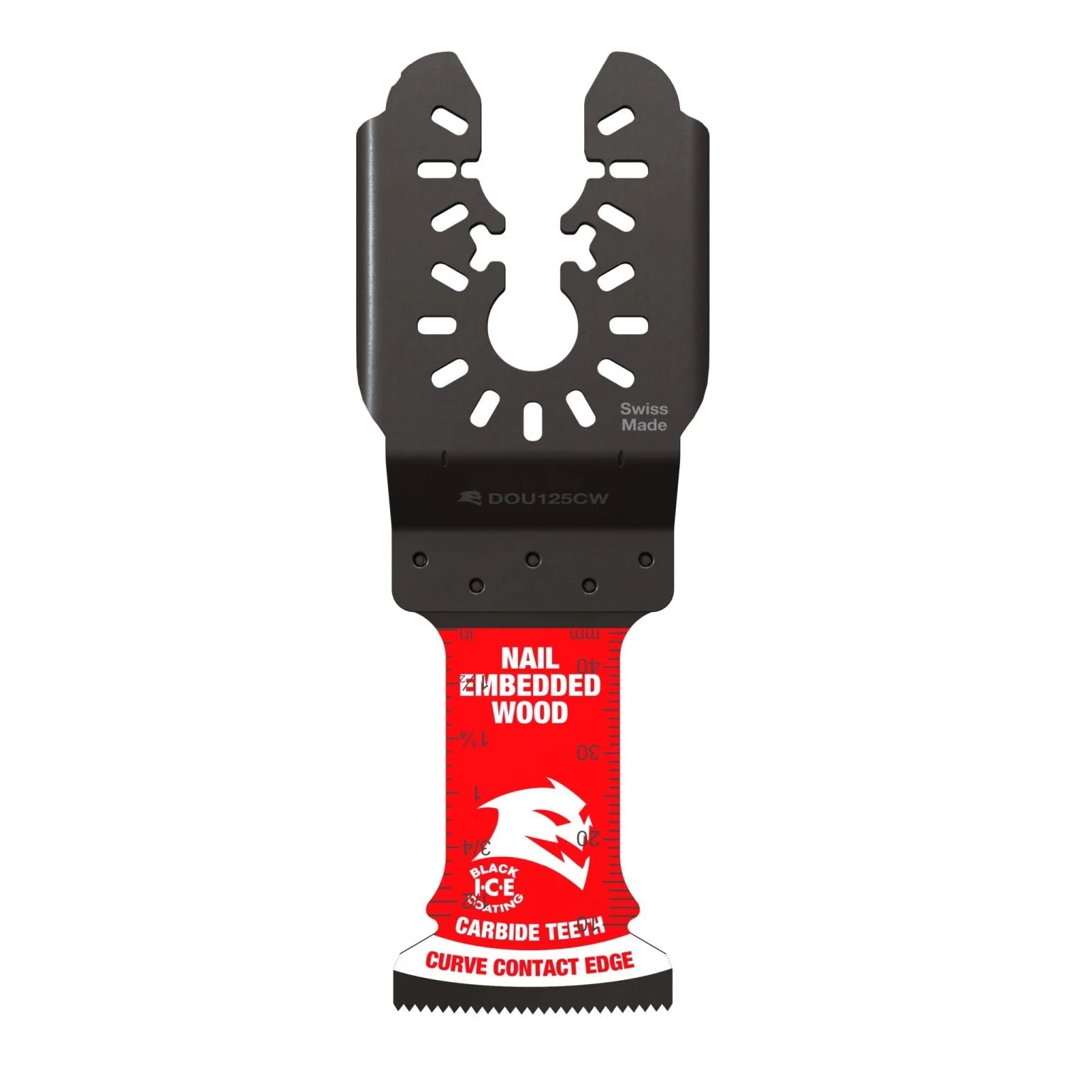 Diablo DOU125CW AMPED Demo Demon 1-1/4 in. Universal Carbide Teeth Oscillating Blade for Nail-Embedded Wood