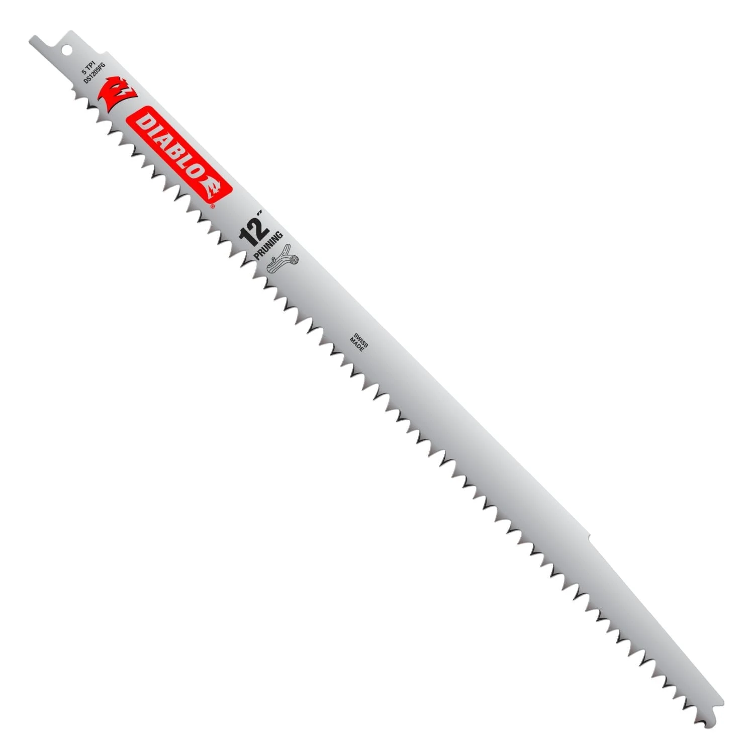 Diablo DS1205FG 12-Inch Fleam Ground Recip Blade for Pruning