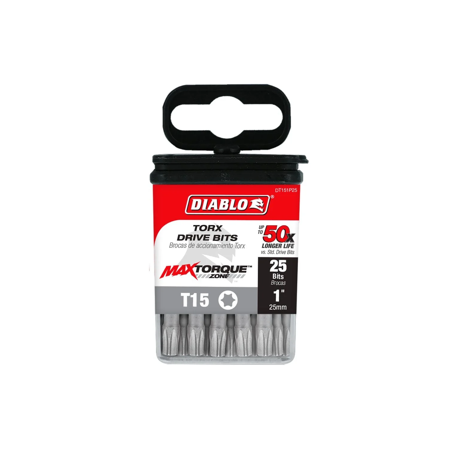 Diablo DT151P25 1 Inch #15 Torx Drive Bits , 25-Pack