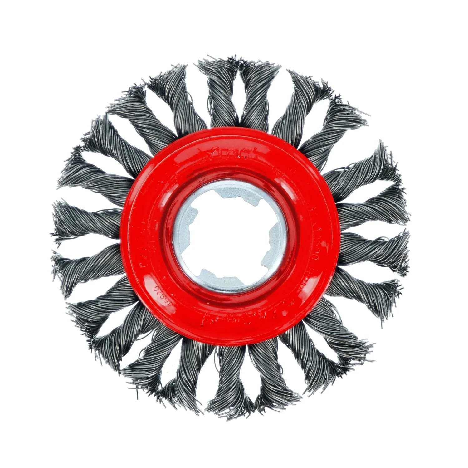 Diablo DWW400XFCC01F 4 Inch X-LOCK Carbon Steel Full Cable Twist Wheel