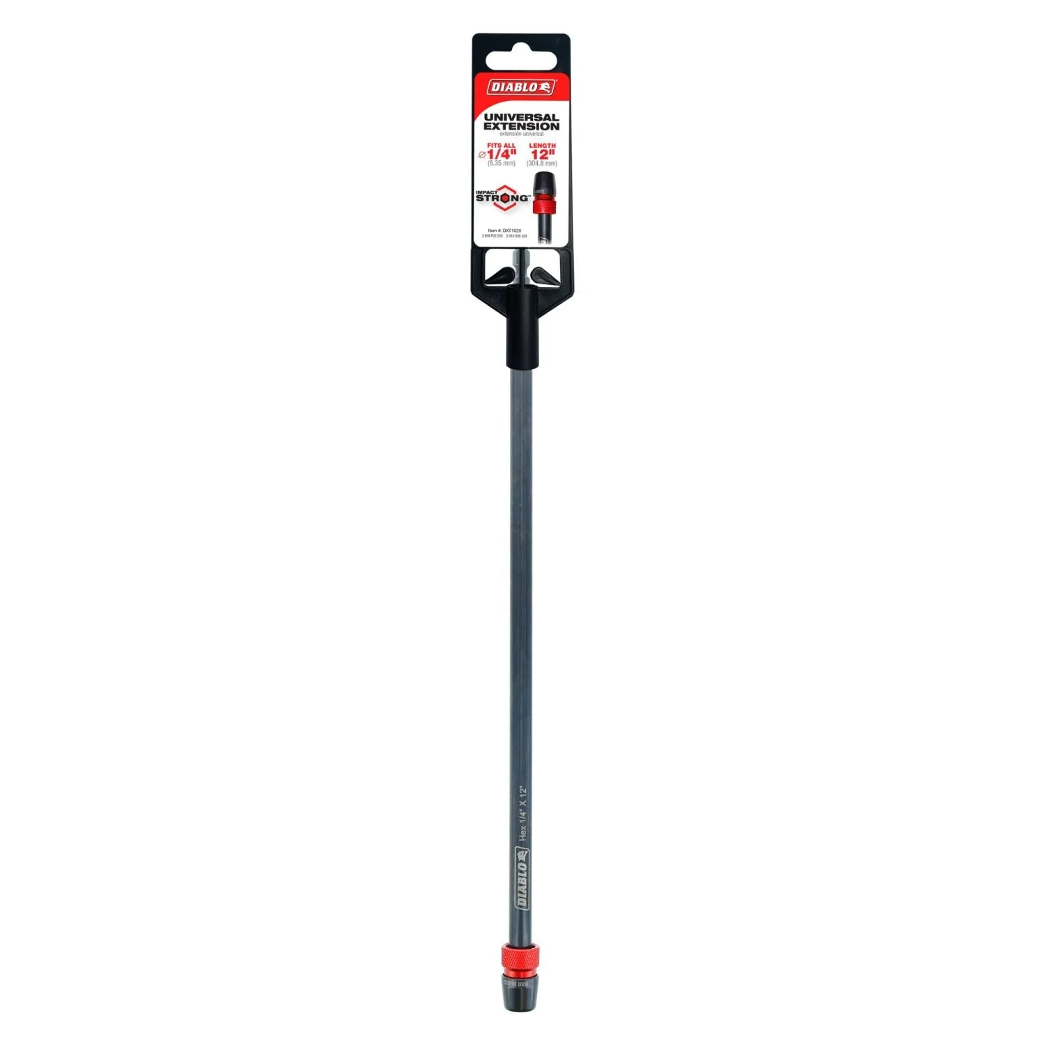 Diablo DXT1020 1/4 Inch x 12 Inch Universal Extension