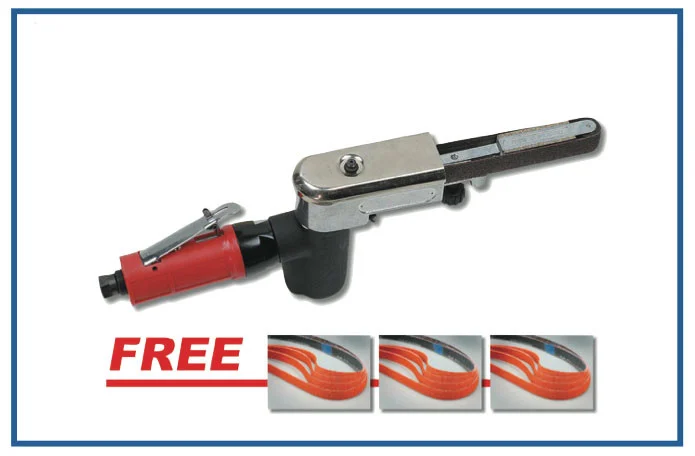 Dynabrade Autobrade Red Auto File II Abrasive Belt Tool (Discontinued)