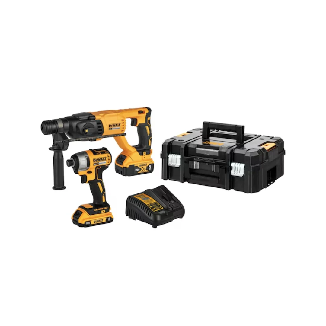 20V MAX* Cordless 1" SDS+ Rotary and Impact Driver Combo Kit
