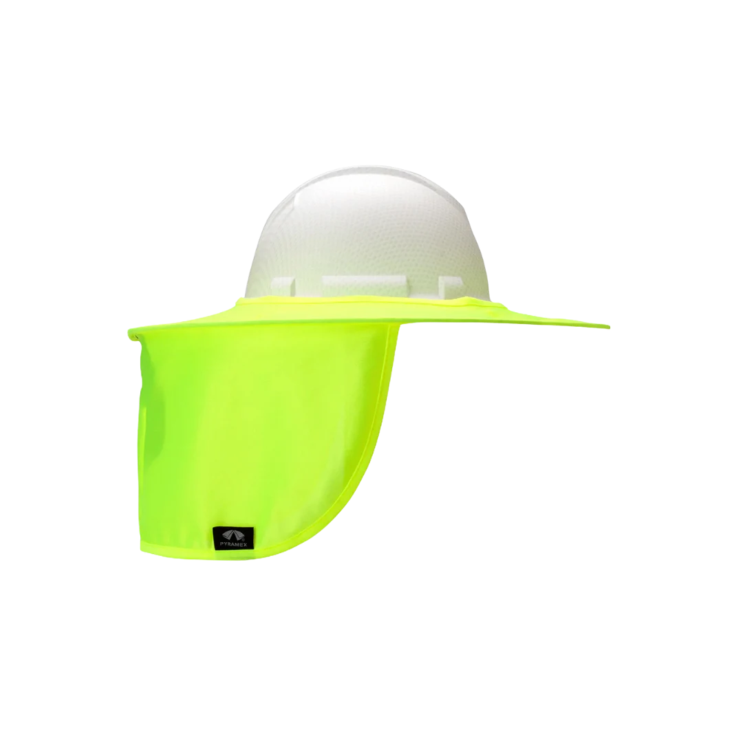 Collapsible Hard Hat Shade - Hi Vis Lime