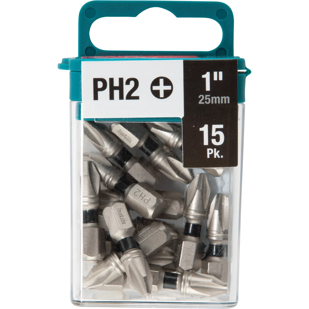 MAKITA IMPACT XPS® #2 Phillips 1" Insert Bit (15 PACK)