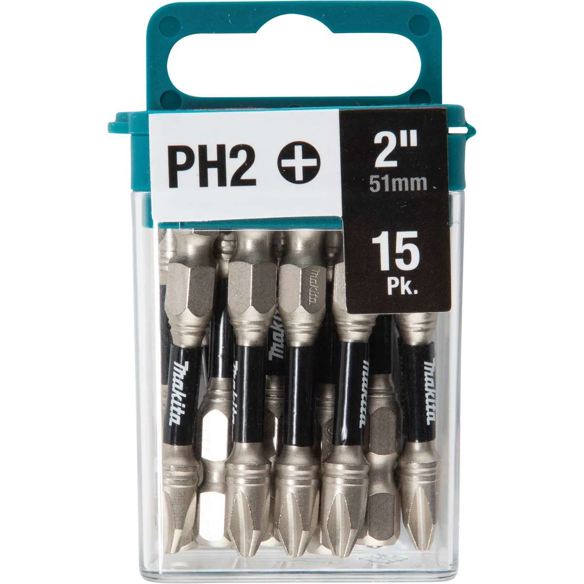 MAKITA IMPACT XPS® #2 Phillips 2" Power Bit (15 PACK)