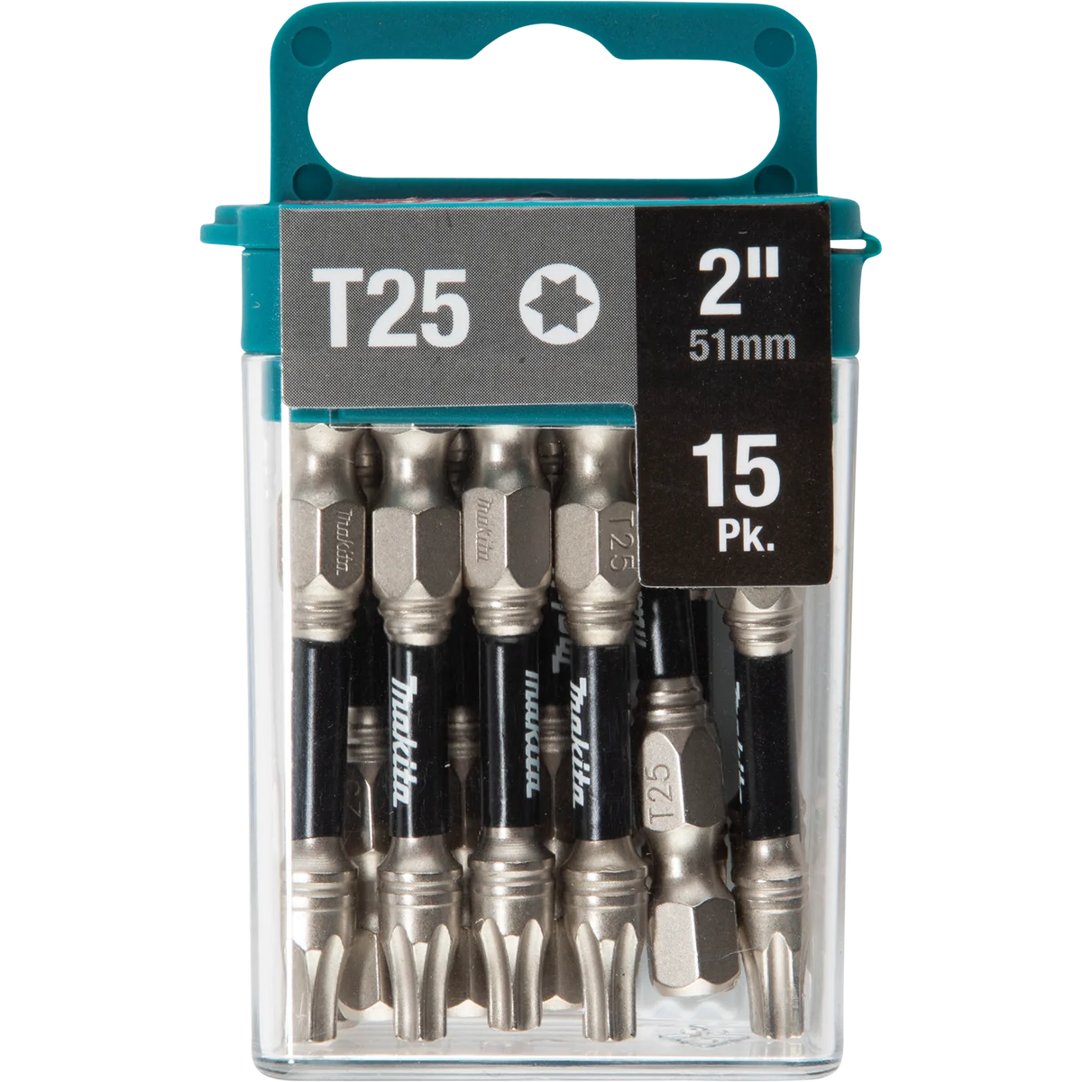 MAKITA IMPACT XPS® T25 Torx 2" Power Bit (15 PACK)