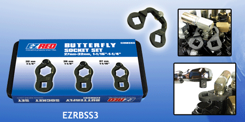 Butterfly Socket Set EZRBSS3