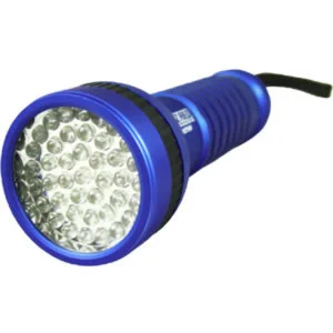 40 LED Dual Function UV Flashlight with Glasses L41ZTUV