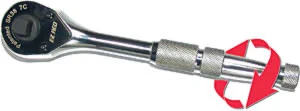 3/8 in E-Z Ratchet with Rotating Ratcheting Handle (Discontinued) see 34950R