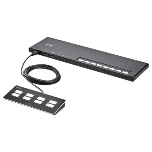 Belkin F1DN108MOD-BA-4 8-Port Single-Head Secure KVM Switch Base Unit