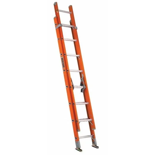Louisville Ladder 16 ft. Fiberglass Extension Ladder with 300 lbs. Load Capacity Type 1A Duty Rating