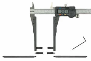 Brake Drum and Rotor Measure Kit with Electronic Caliper 74-101-777