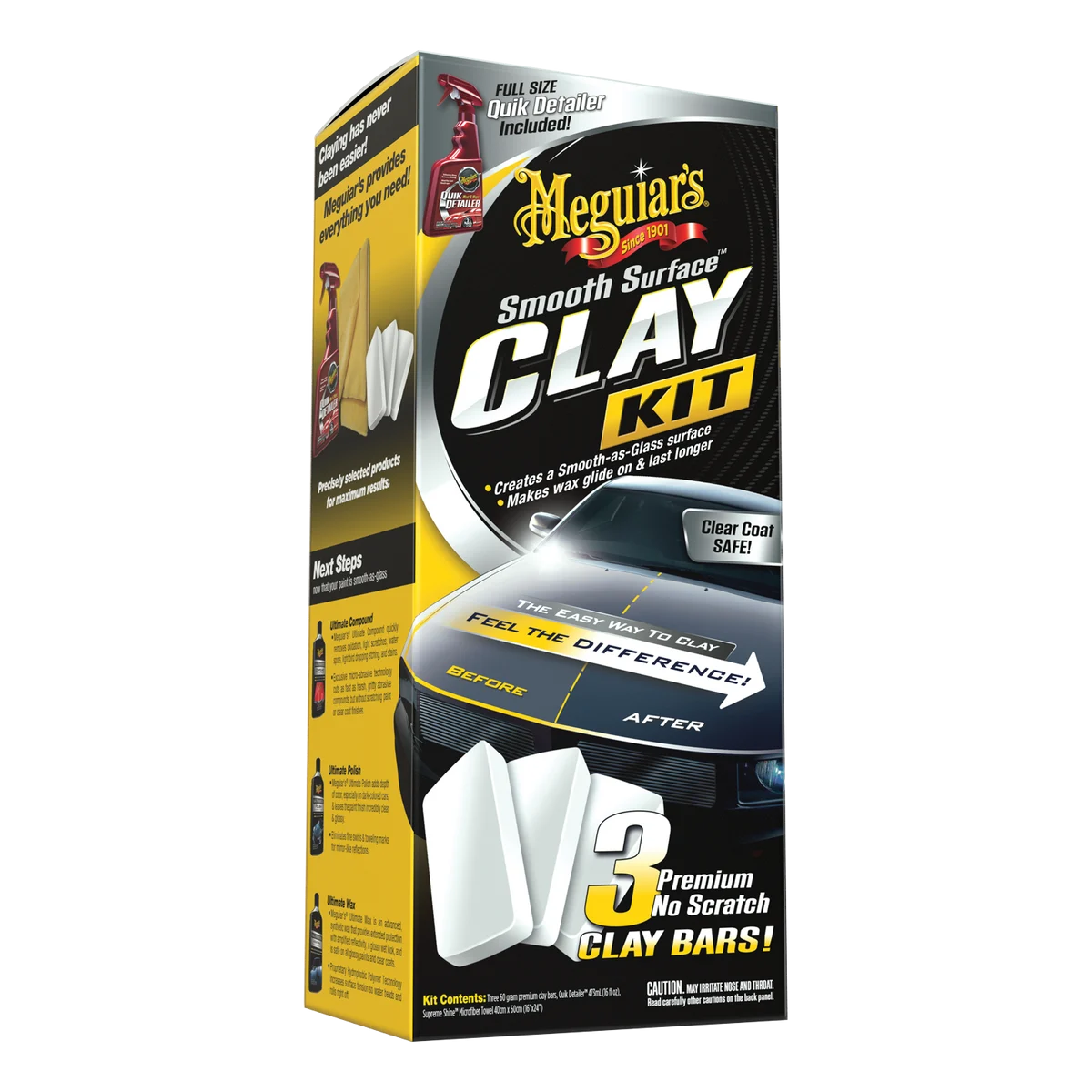 Meguiar’s Smooth Surface Clay Kit