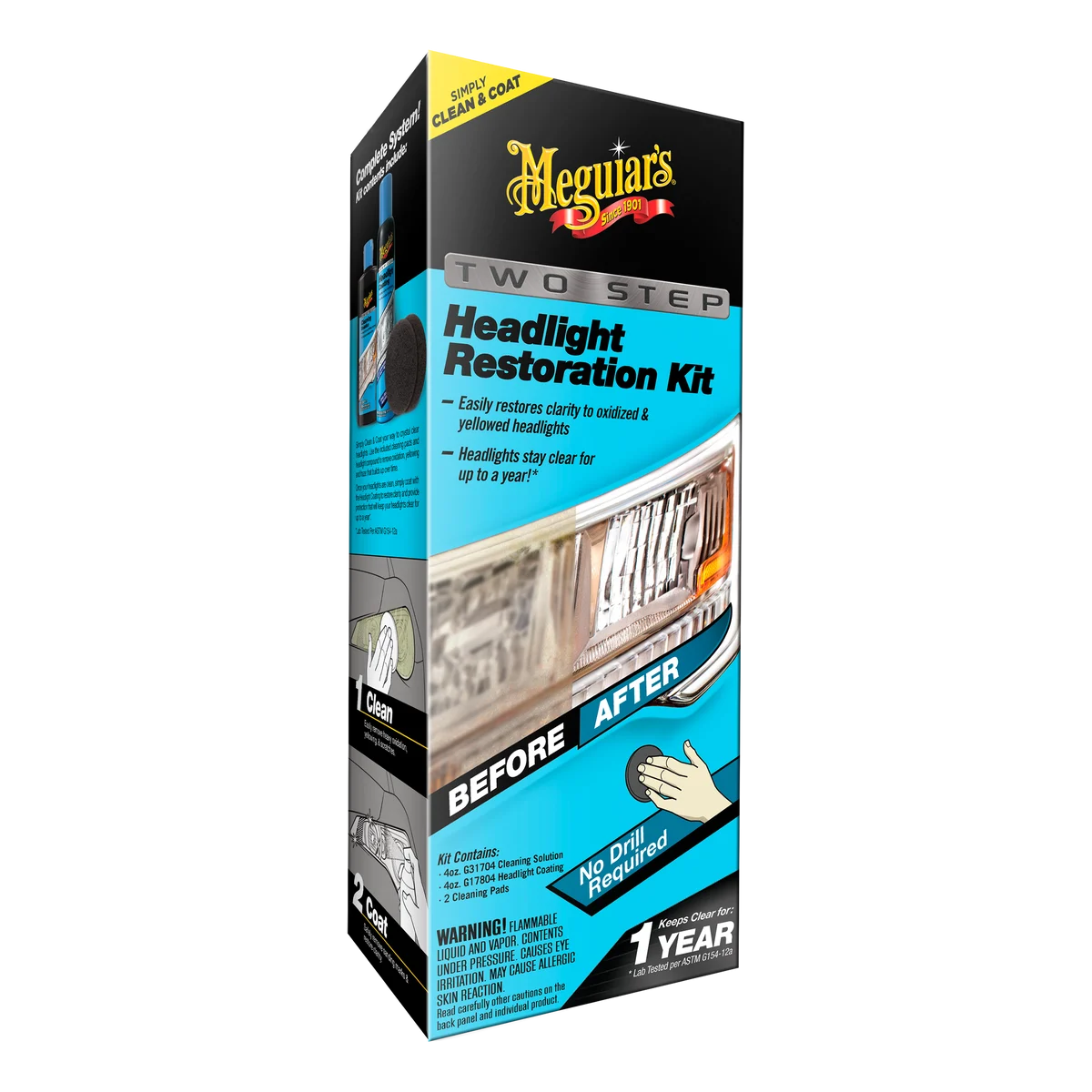 Meguiar's® Two Step Headlight Restoration Kit