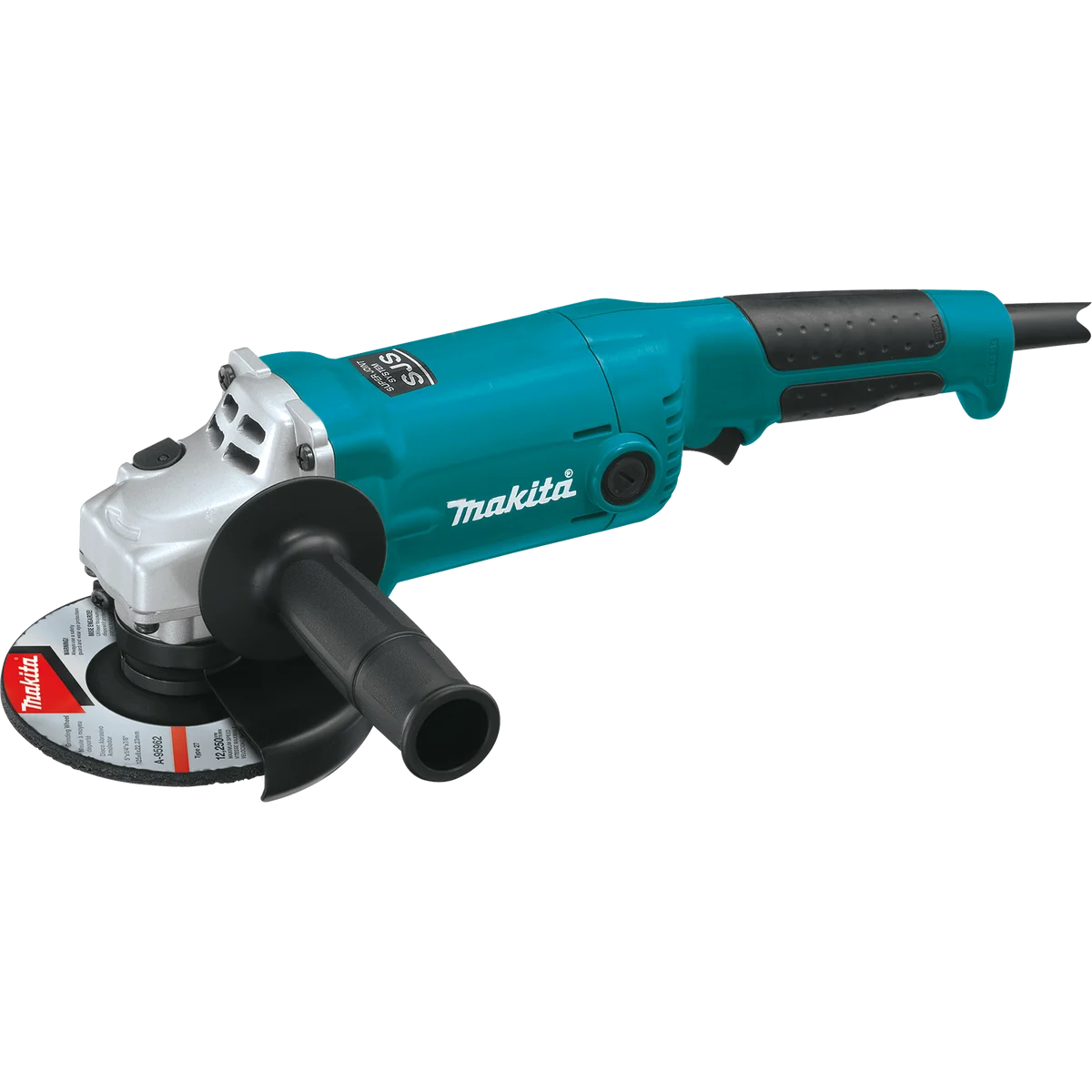 MAKITA 5" SJS™ Angle Grinder, w/ AC/DC Switch