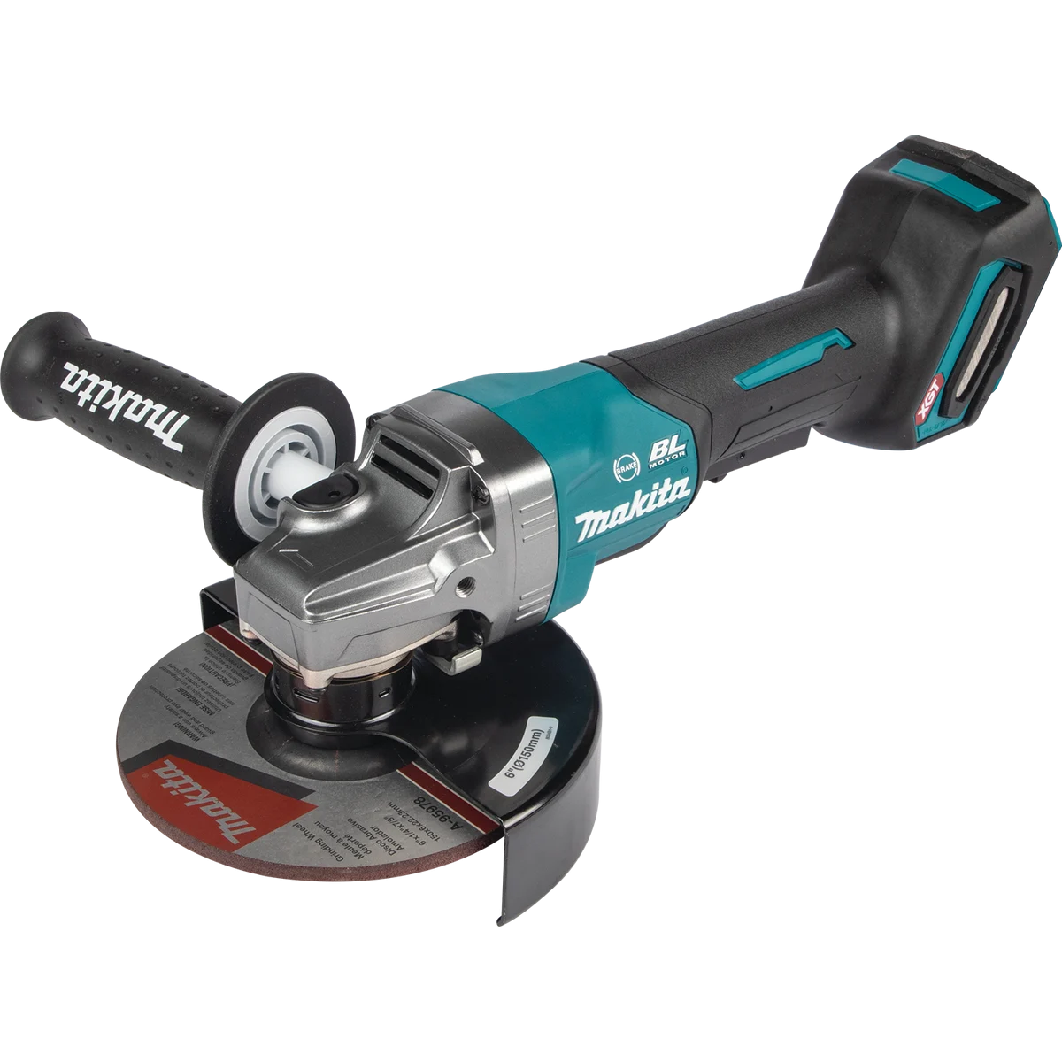 MAKITA 40V MAX XGT® 6" Paddle Switch Angle Grinder w/ Electric Brake (Tool Only)