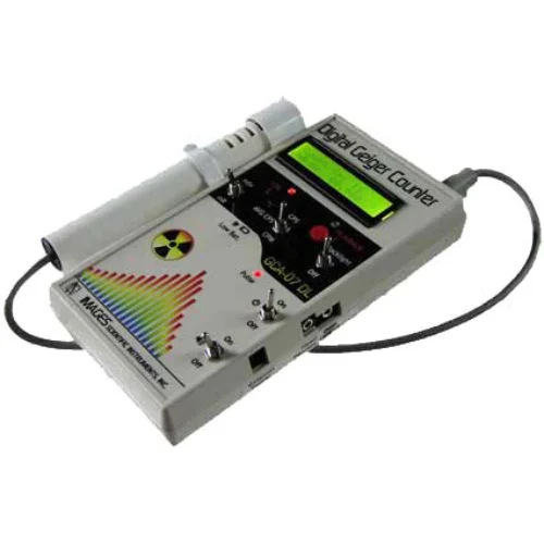 Images SI GCA-07W-DL Professional Digital Geiger Counter, 1000 mR/hr