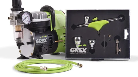 GREX Genesis.XGi Airbrush Combo Kit