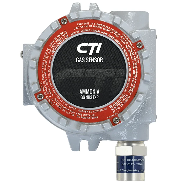 CTI GG-NH3-1%-EXP Gas Sensor 10k ppm (0-1%) EP