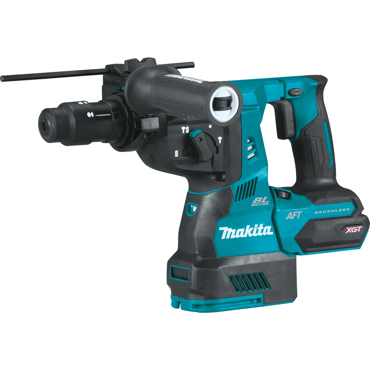 MAKITA 40V MAX XGT® 1‑1/8" SDS‑PLUS AVT® Rotary Hammer w/ Interchangeable Chuck (Tool Only)