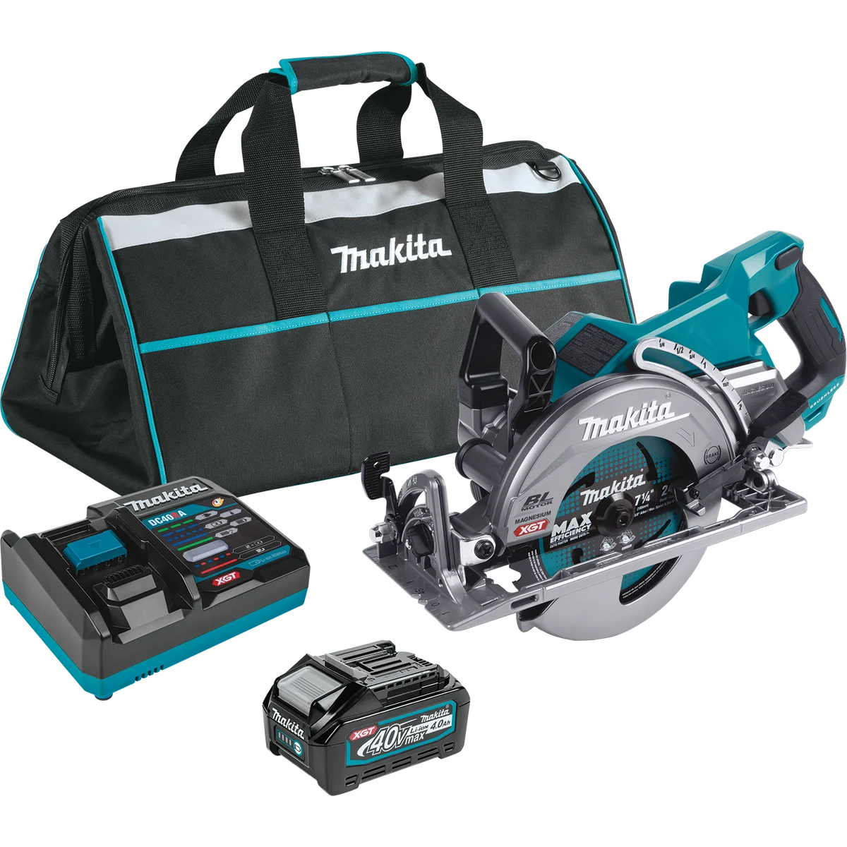 MAKITA 40V MAX XGT® Rear Handle 7‑1/4” Circular Saw Kit