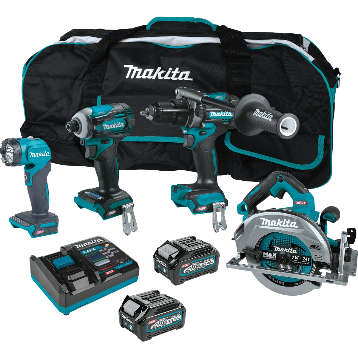 MAKITA 40V MAX XGT® 4 PC. Combo Kit