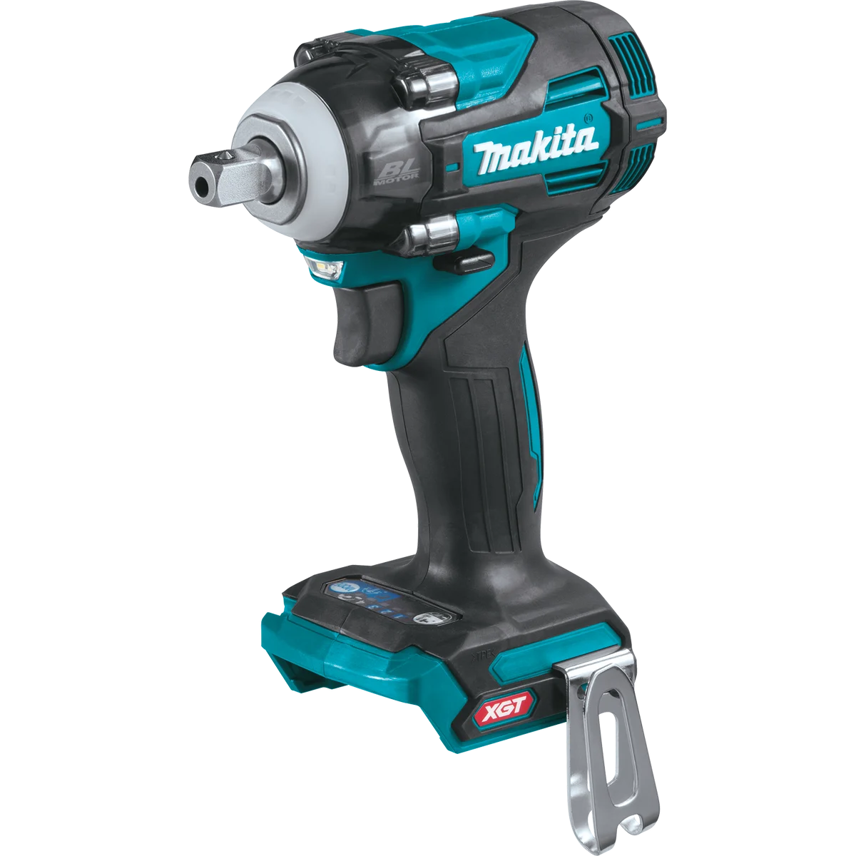 MAKITA 40V MAX XGT® 4‑Speed 1/2" Sq. Drive Impact Wrench w/ Detent Anvil (Tool Only)