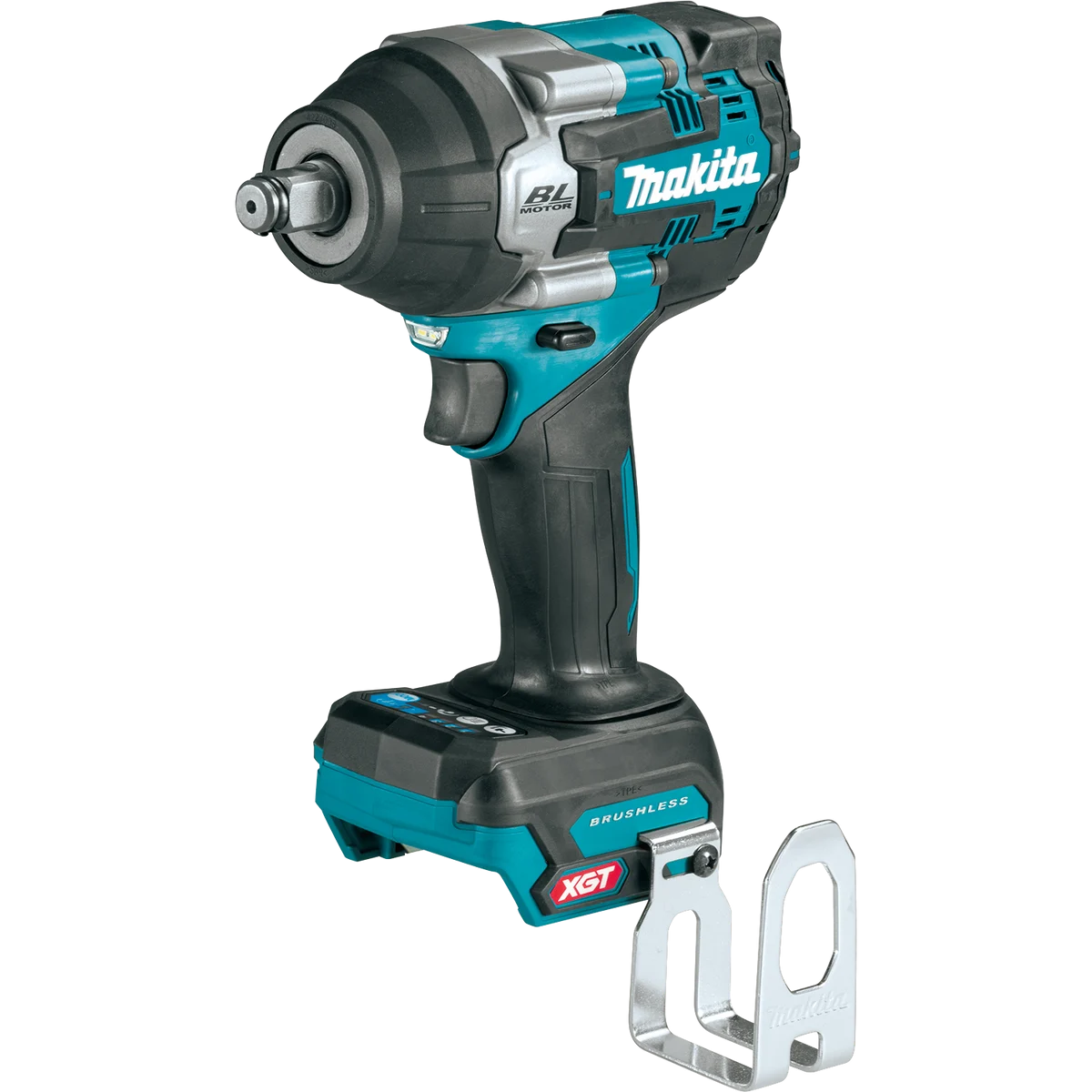 MAKITA 40V MAX XGT® 4‑Speed Mid‑Torque 1/2" Sq. Drive Impact Wrench w/ Friction Ring Anvil (Tool Only)