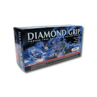 Extra Large Diamond Grip Latex XL Gloves 100 Per Box
