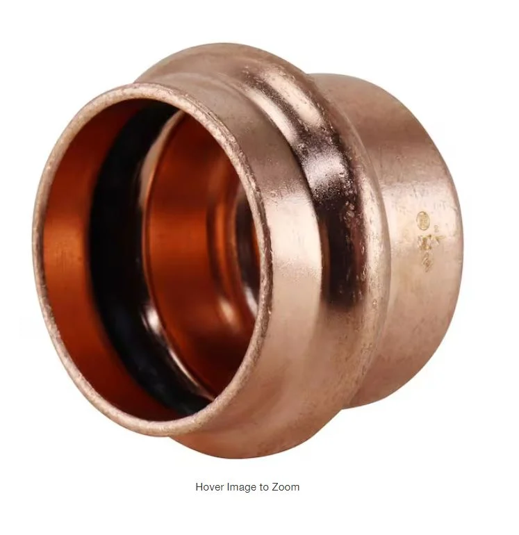 1 in. Copper Press Tube Cap