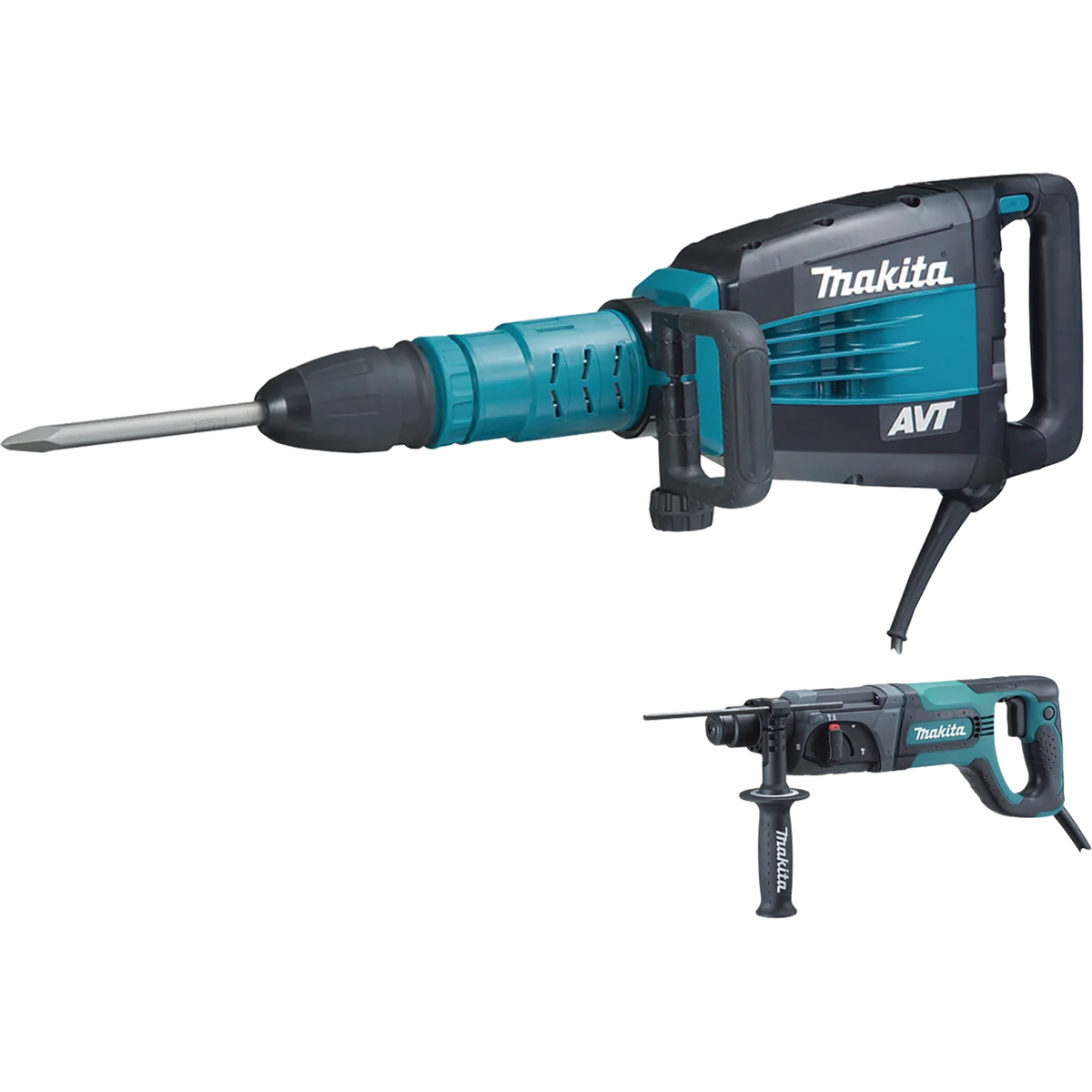 MAKITA SDS‑MAX AVT® Demolition Hammer & 1" Rotary Hammer