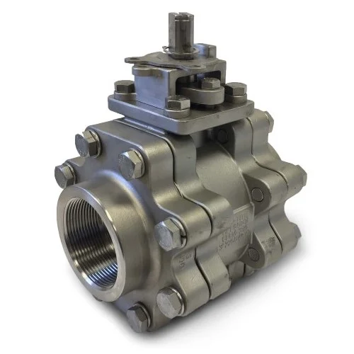 Flo-Tite HPF51-SS-1-FGFG-L-008 Tri-Pro Fire Safe Ball Valve, 1/4"