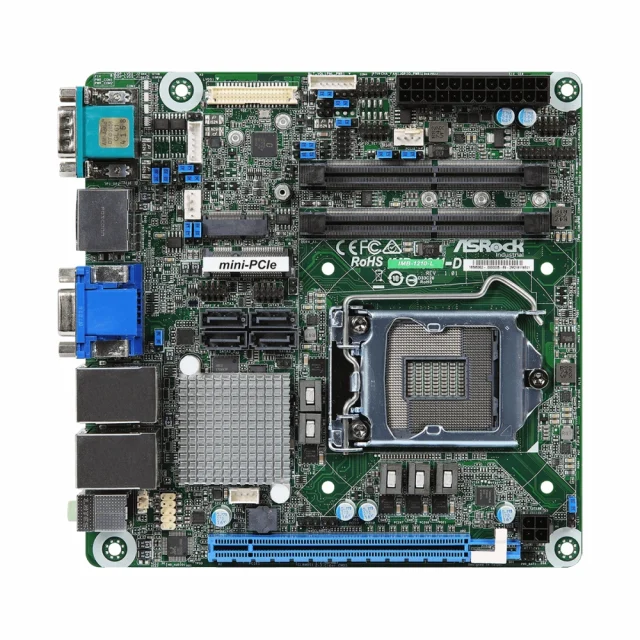 ASRock IMB-1210-L Mini-ITX Motherboard PCIe, 1xM.2 Key E and M