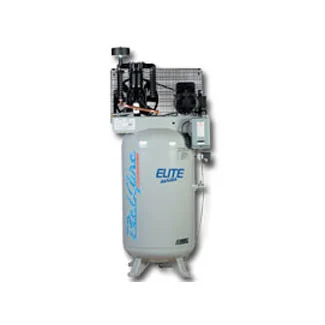 7.5 HP 80 Gallon Vertical Single Phase "Elite" Compressor 208-230 volt