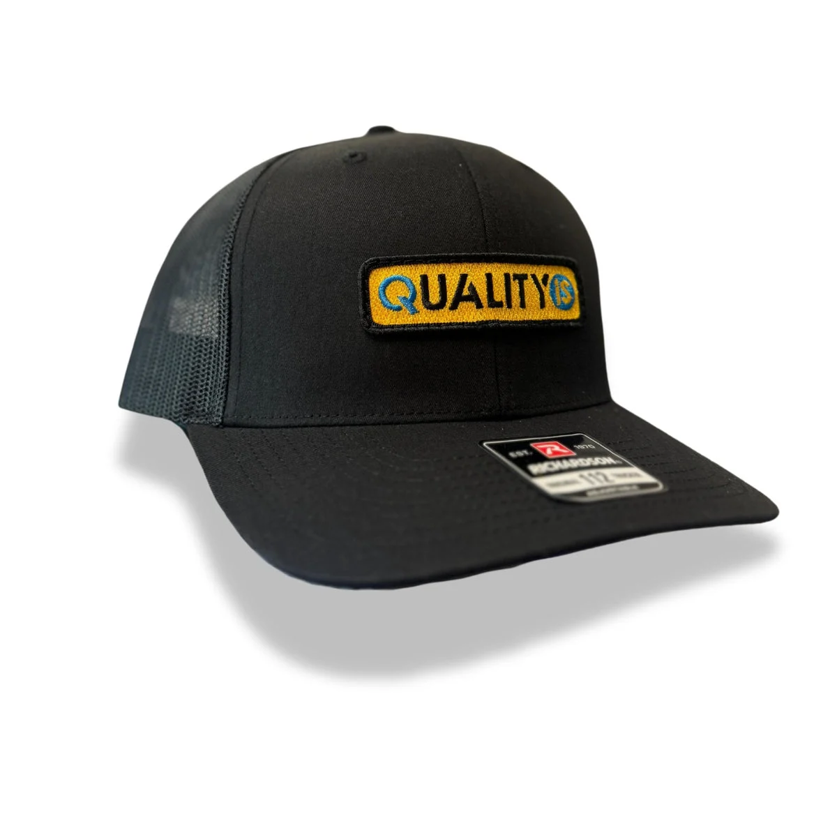 Quality Solid Black Cap