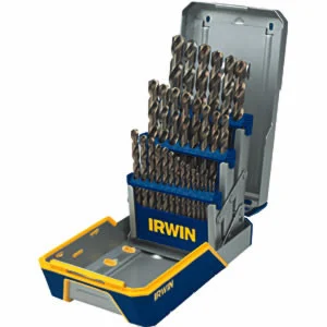 29 Piece Cobalt M-42 Metal Index Drill Bit Set IRW3018002B (Replaced by 3018002)